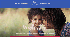 Desktop Screenshot of newlifesolutions.org